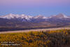 La Garita Peaks Autumn  Dawn