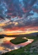 Green River Sunset