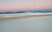 White Sands Moonset