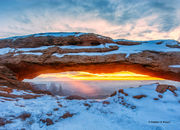 Mesa Arch Winter Sunrise