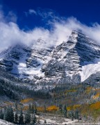 Clearing Storm over the Maroon Bells #2