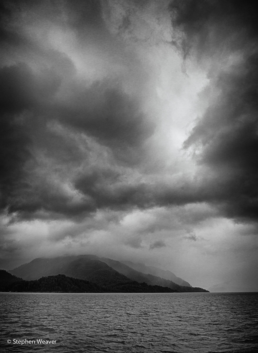 Alaska, Glacier Bay NP, clouds