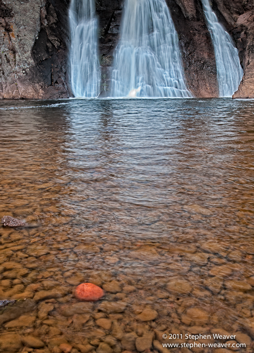 High Falls in Tettegouche State Park, North Shore of Lake Superior, Minnesota