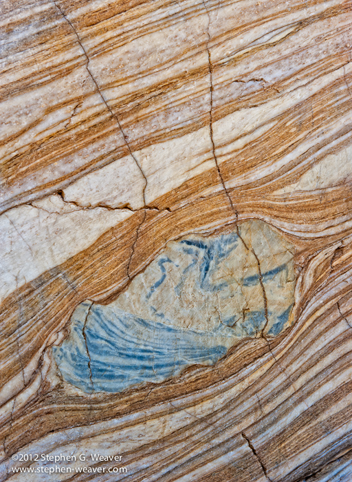 &nbsp; boudinage structure in the Proterozoic Noonday Formation exposed in Mosaic&nbsp; canyon in Death Valley NP, CA