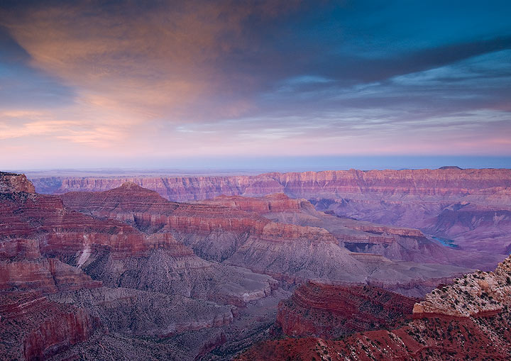 Sunset from Cape Royal on the North Rim of the Grand Canyon