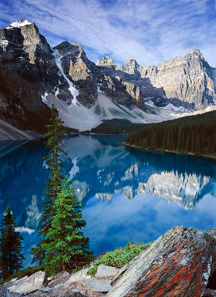 Moraine Lake Reflection | Banff NP, Alberta, Canada | Fine Landscape ...